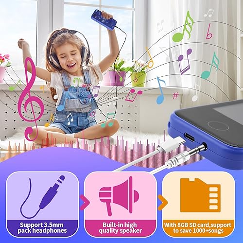 Miniatura 5 de Juguete de teléfono inteligente para niños de 3 a 8 años, regalo de cumpleaños de Navidad para niñas y niños de 4, 5, 6, 7, 9 años, teléfono celular