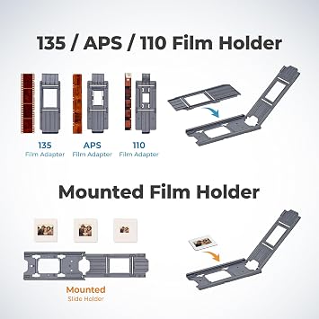 Plustek eFilm V - Slide & Negative Scanners, Convert 35mm / 110 / APS