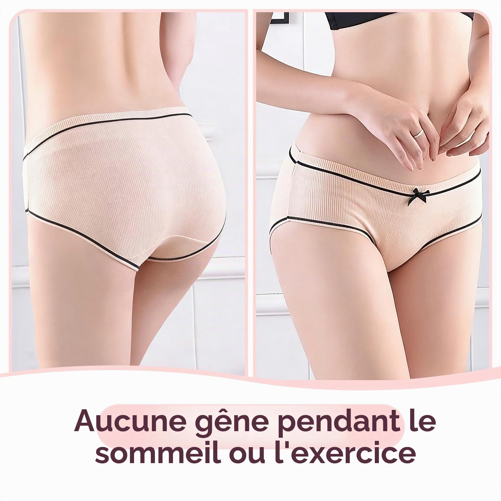 flintronic Lot de 8 Culotte pour Adolescente Fille, Adolescentes sous-vêtements Doux Filles, Culotte sous-vêtements Slip Enfant Confortables Respirantes, Ado 8 à 16 Ans