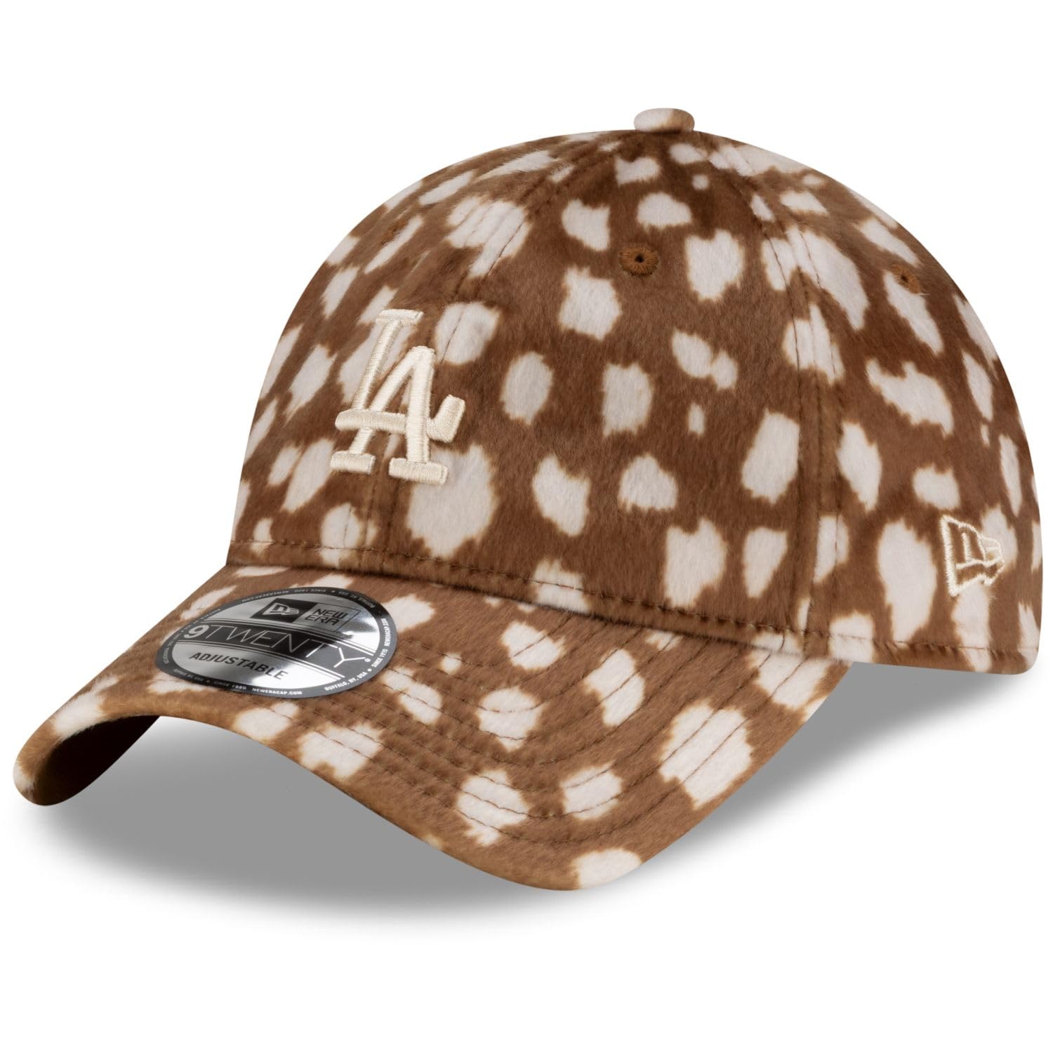 New Era Unisex Brown Mlb 9Twenty Cap Animal Print Los Angeles Dodgers