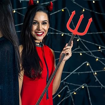 デビルフォーク ハロウィン クリスマス Amazon.co.jp: [NOLITOY] 悪魔 ピッチフォーク ハンドル付き