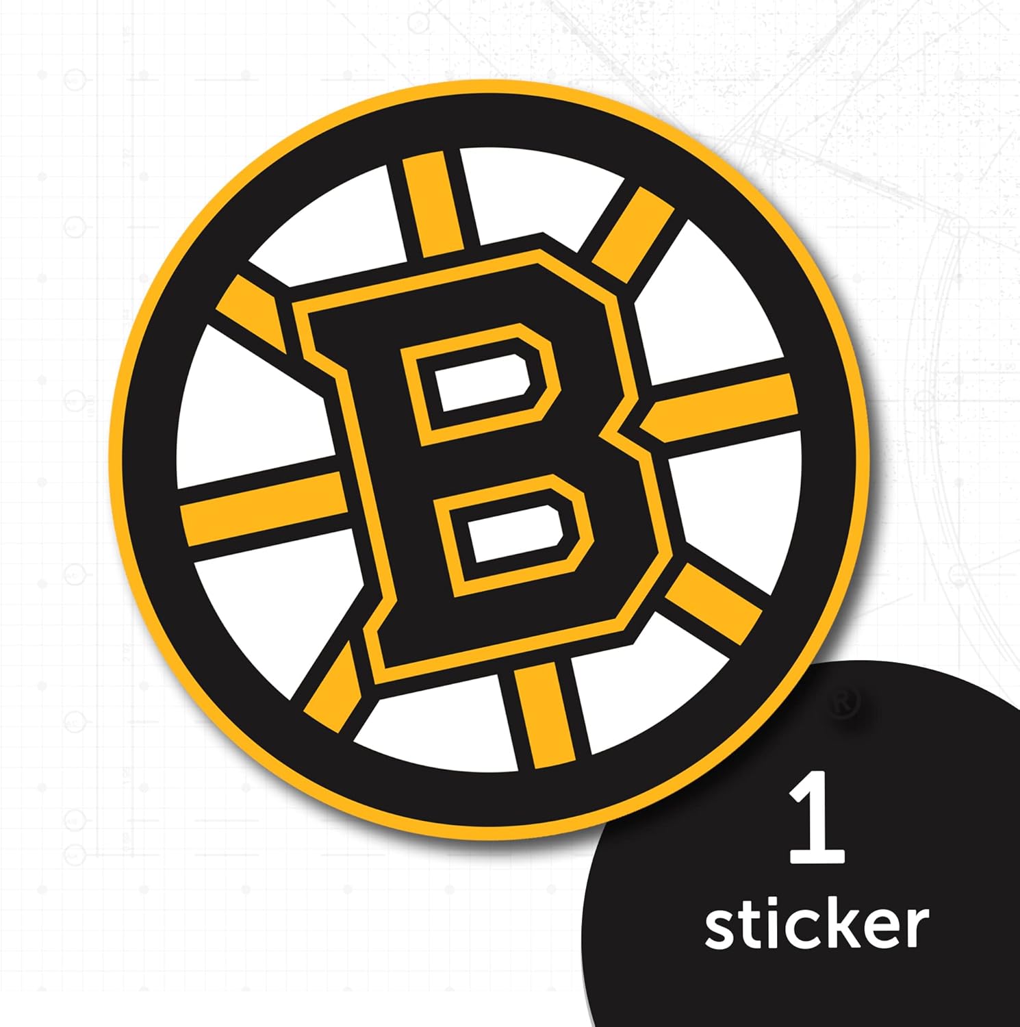 Desert Cactus Boston Bruins Sticker NHL Team National Hockey League Vinyl Decal Laptop Water Bottle Car Scrapbook (Individual A) - Image 4