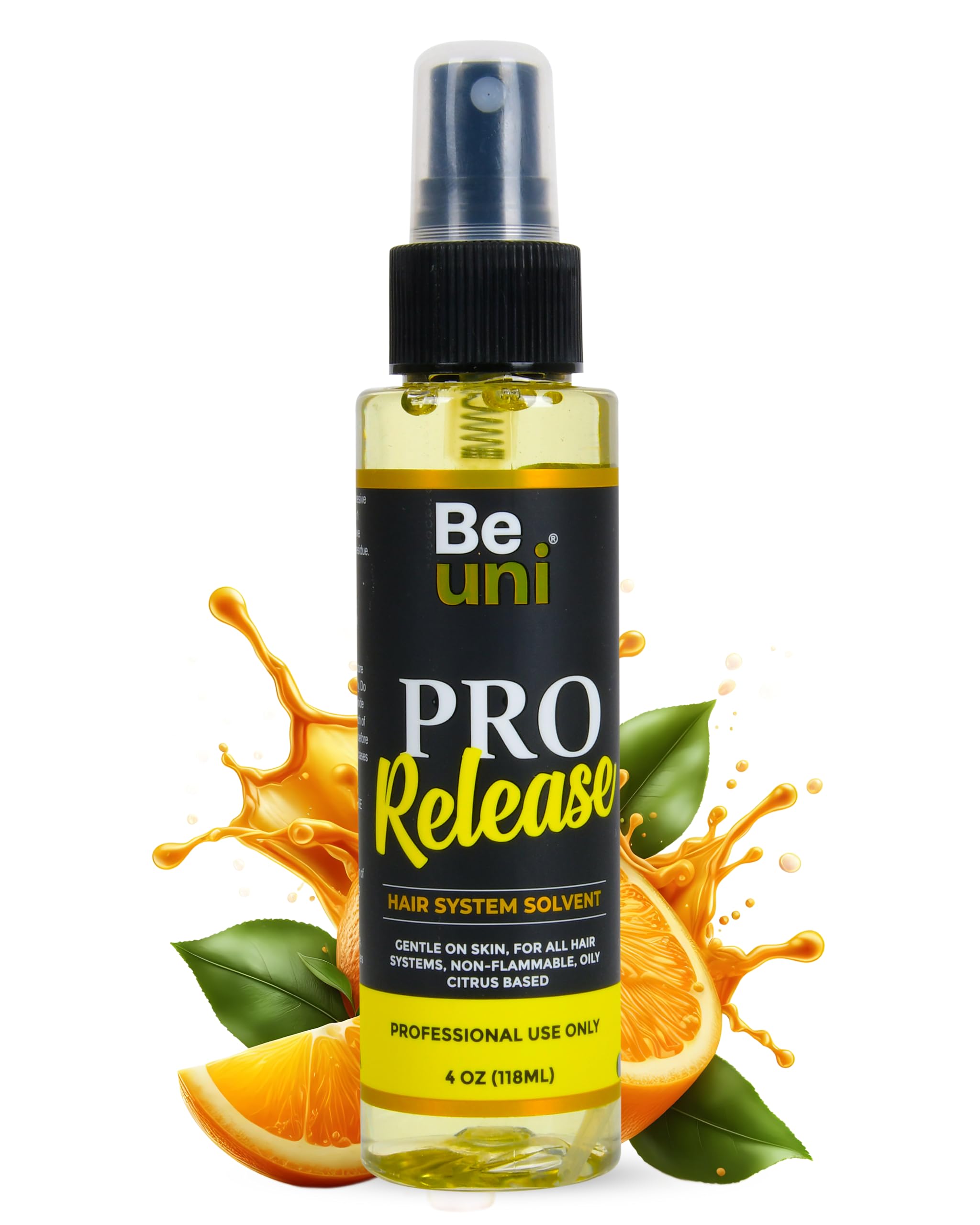 Pro Release C22 Adhesive Remover Spray For Hair Patch And Wigs Fast Acting Citrus Formula Skin Friendly Residue Free Glue Removal (Pack of 1, 118ml)