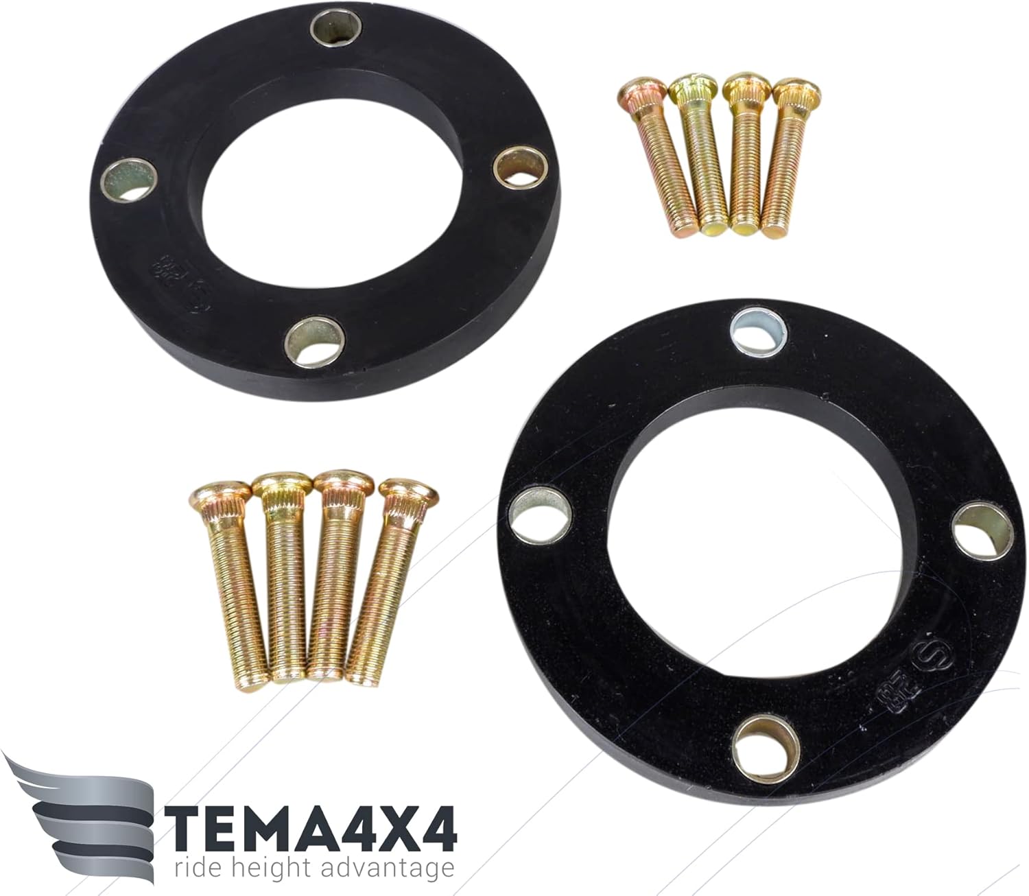 15mm Front strut spacers compatible with Toyota LAND CRUISER 200-series | LAND CRUISER 300-series | SEQUOIA 2007-2022 | TUNDRA 2006-2021