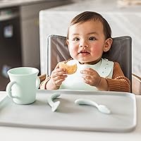 Vista 7 de green sprouts Unisex Baby Silicone Scoop Bib Especias ligeras