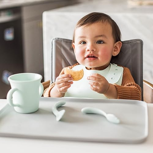 Miniatura 2 de green sprouts Vaso de aprendizaje de silicona, 12 meses +, silicona curada con platino, seguro para esterilizador, probado para hormonas, arándano,