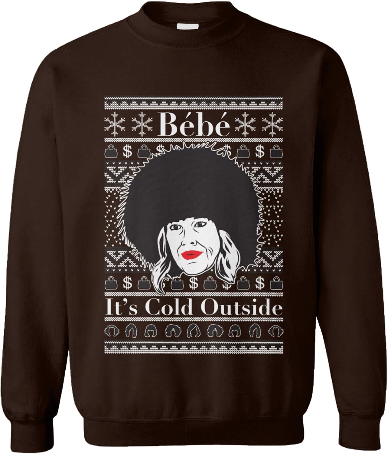 Tcombo Bebe It's Cold Outside - Moira Rose Baby Unisex Crewneck Sweatshirt