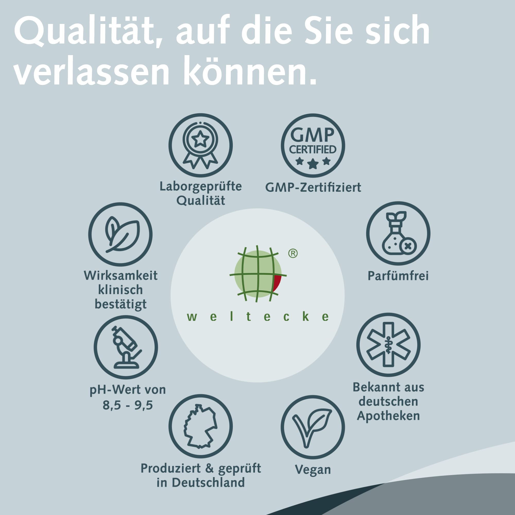 Weltecke Basisches Badesalz 2.800 g | Basen-Bad zur Entgiftung & Entsäuerung | Made in Germany | 100% vegane Haut-Pflege | Perfekt für ein Vollbad, Sitzbad, Fußbad oder Handbad | Wellness-Badesalz