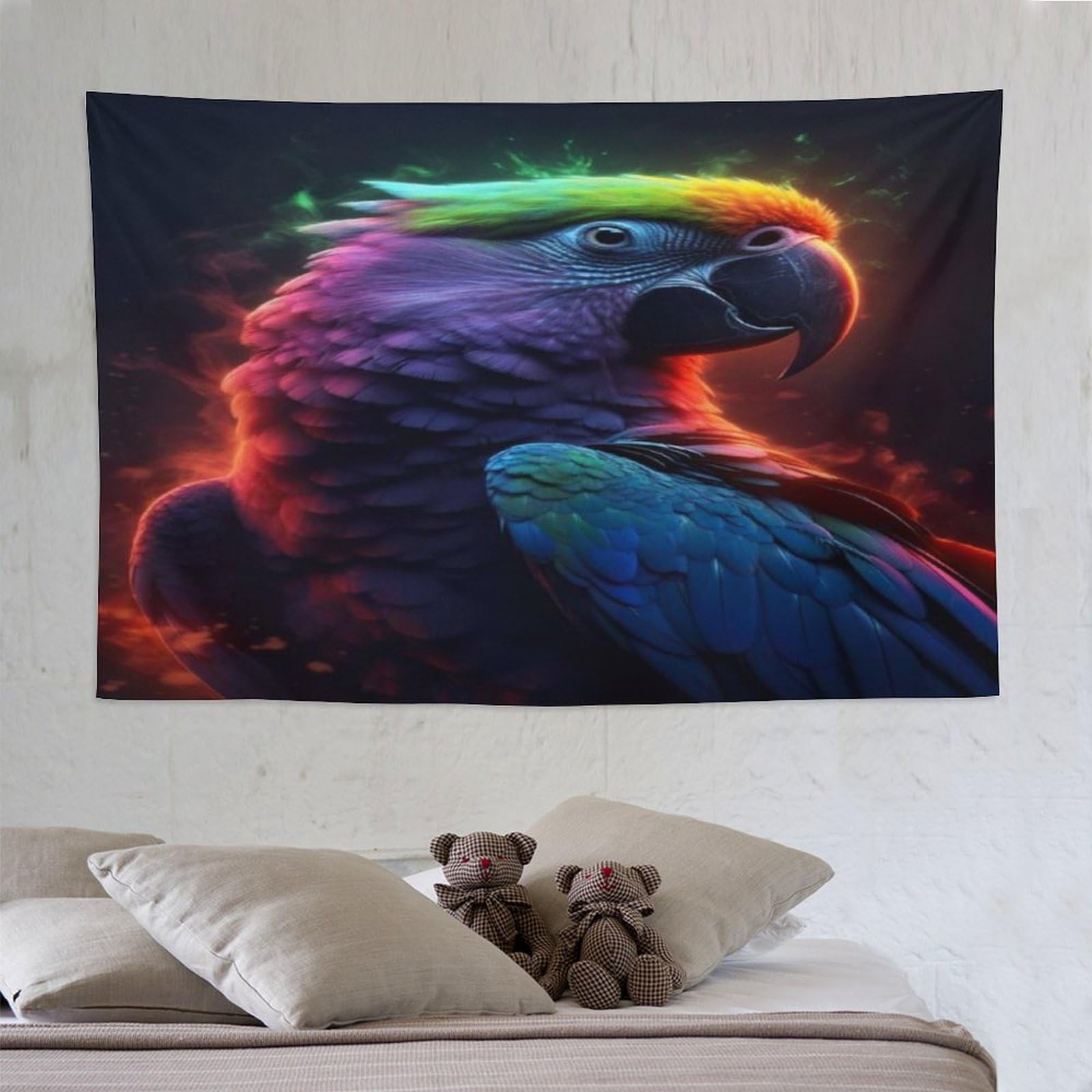 Tenture aigle 3D pour transformer un mur vide de chambre ou salon - 8