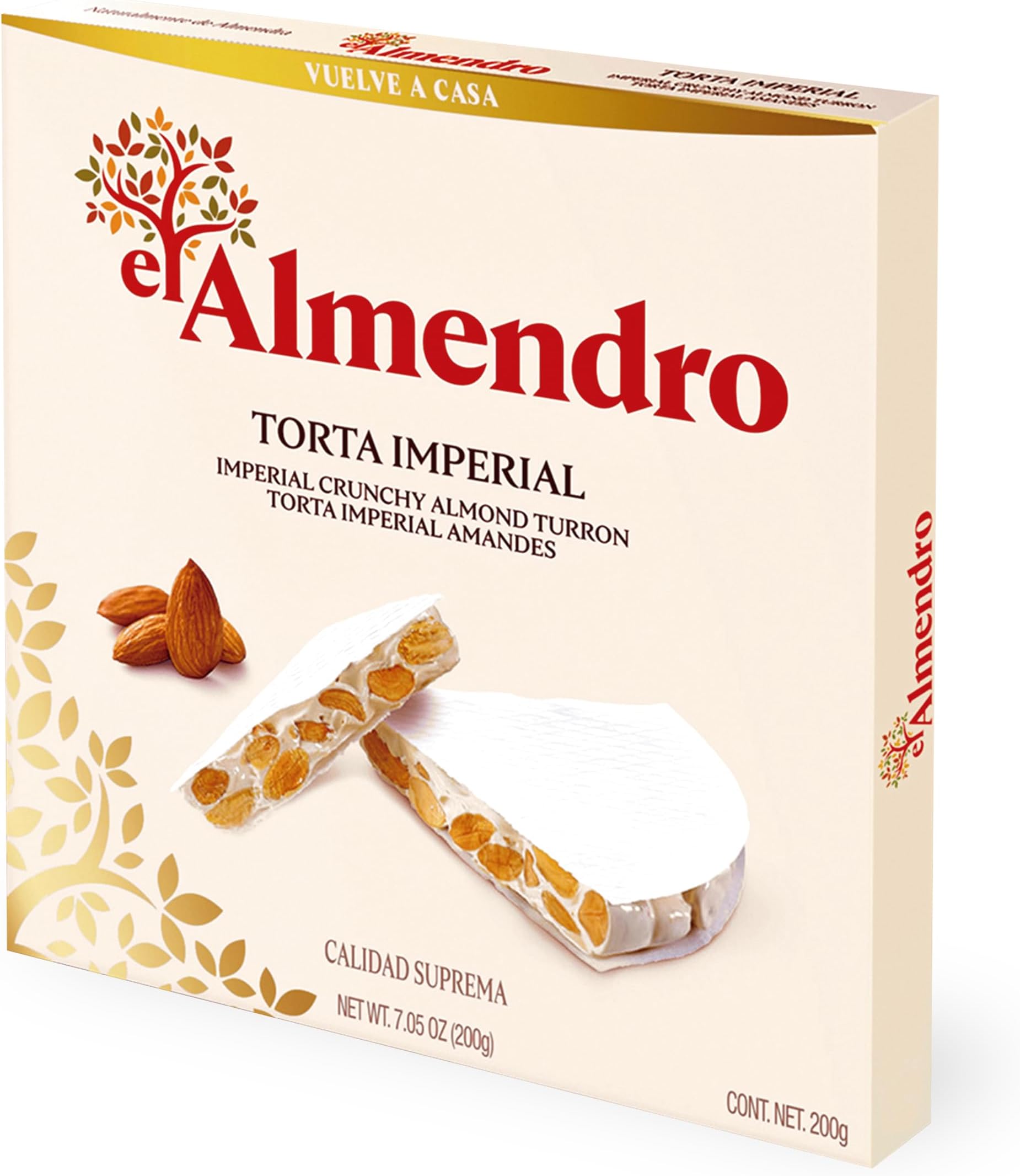 El Almendro Torta Imperial Crunchy Almond Cake 200 g
