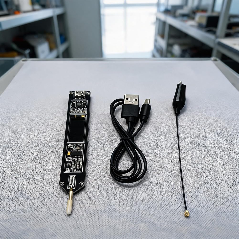 Für Frequenzzähler zum Testen, DC5 V 200 Hz - 100 MHz für Frequenz-Teststift, tragbar für Frequenzmesser für HF-Signalprüfung