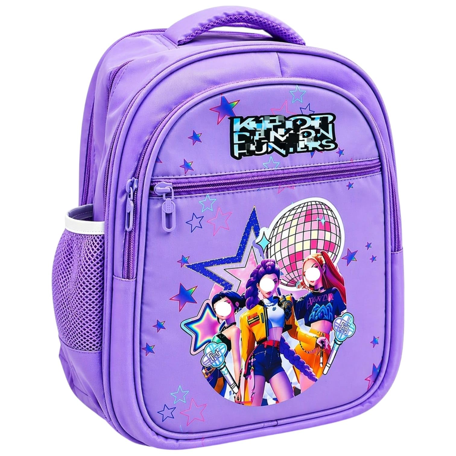 TERA13 Kids School Backpack for Girls with Cute Printed Design|- 4Compartments -20 L Capacity Lightweight Travel School Bag with Side Pocket, Durable Daily Use Backpack, Random Colour(Pack of1 Piece)-image-5