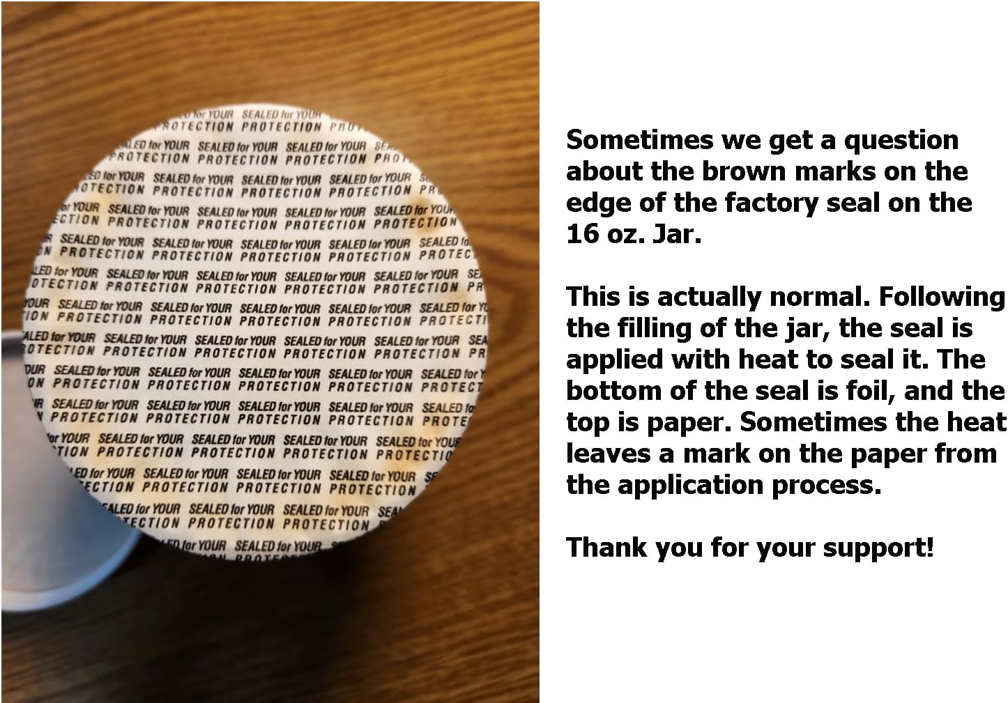 PINXAV 16 oz Jar & 4 oz Tube