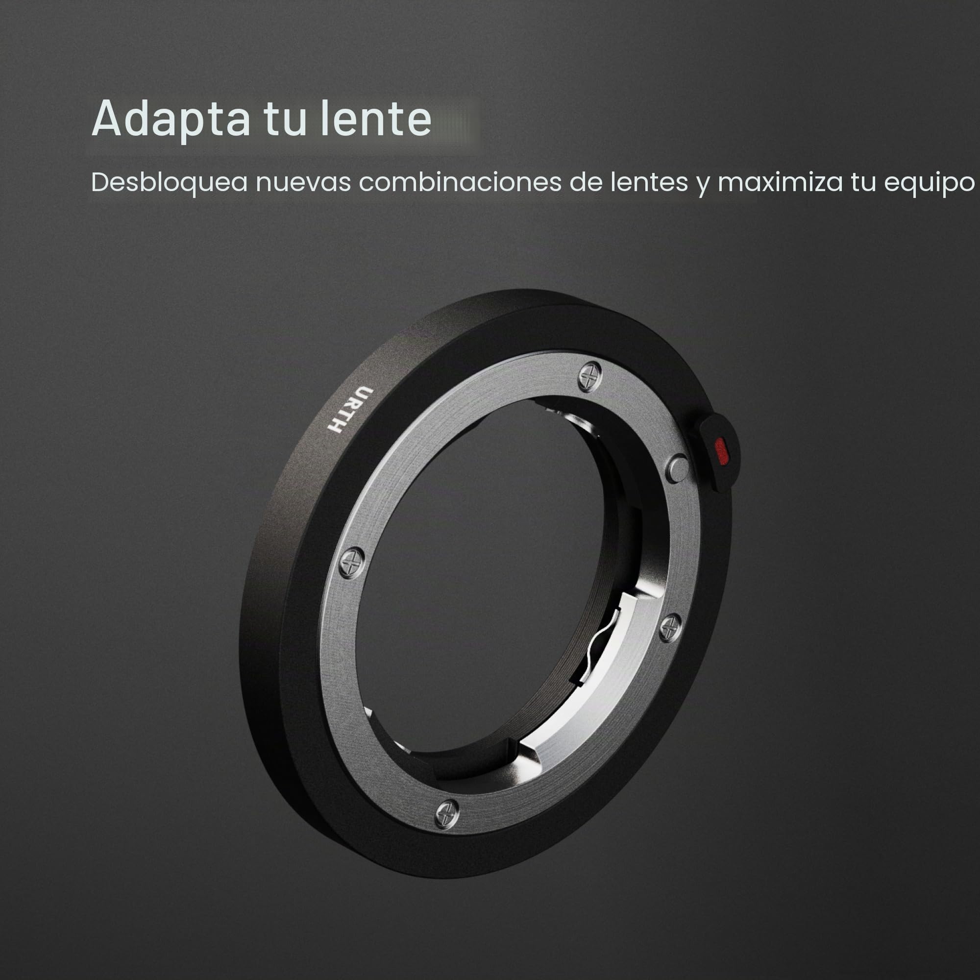 Urth Adaptador de Montura para Objetivo (Manual): Compatible con Leica M Objetivo a Leica L Cuerpo de cámara