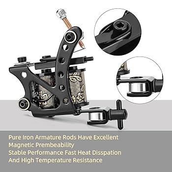 【美品】Wizard T.S 074 コイルタトゥーマシン 美品】Wizard T.S 074 コイルタトゥーマシン