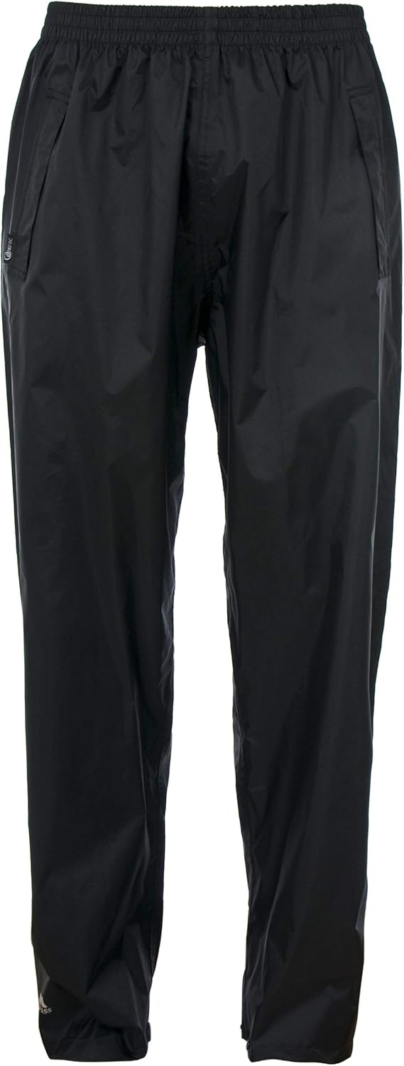 Trespass Qikpac Adults Hiking Packaway Pants Waterproof Women Men Trousers