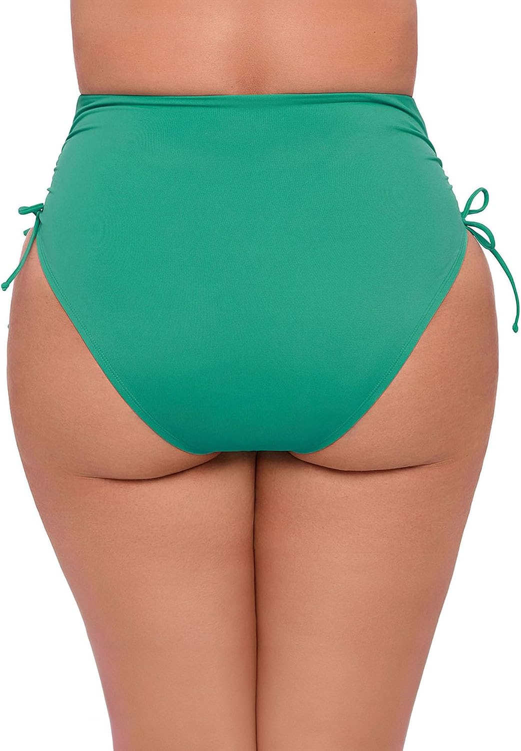 S3 Swim Women's Smoothing Cinch Adjustable Side Tie High Waist Bikini Bottom