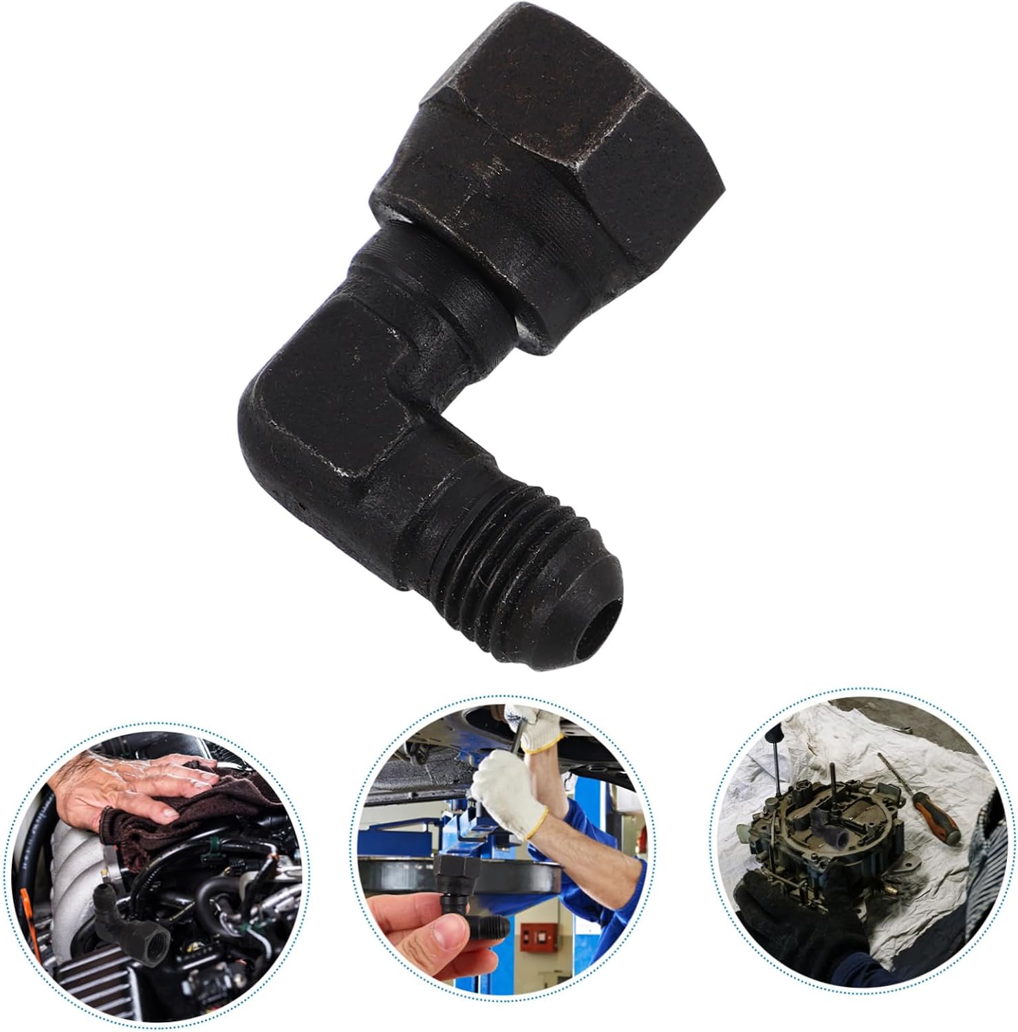 Automobile High Pressure Line Quick Connector for Efficient Oil Pump Replacement Leak Prevention Easy Installation for Automotive Systems