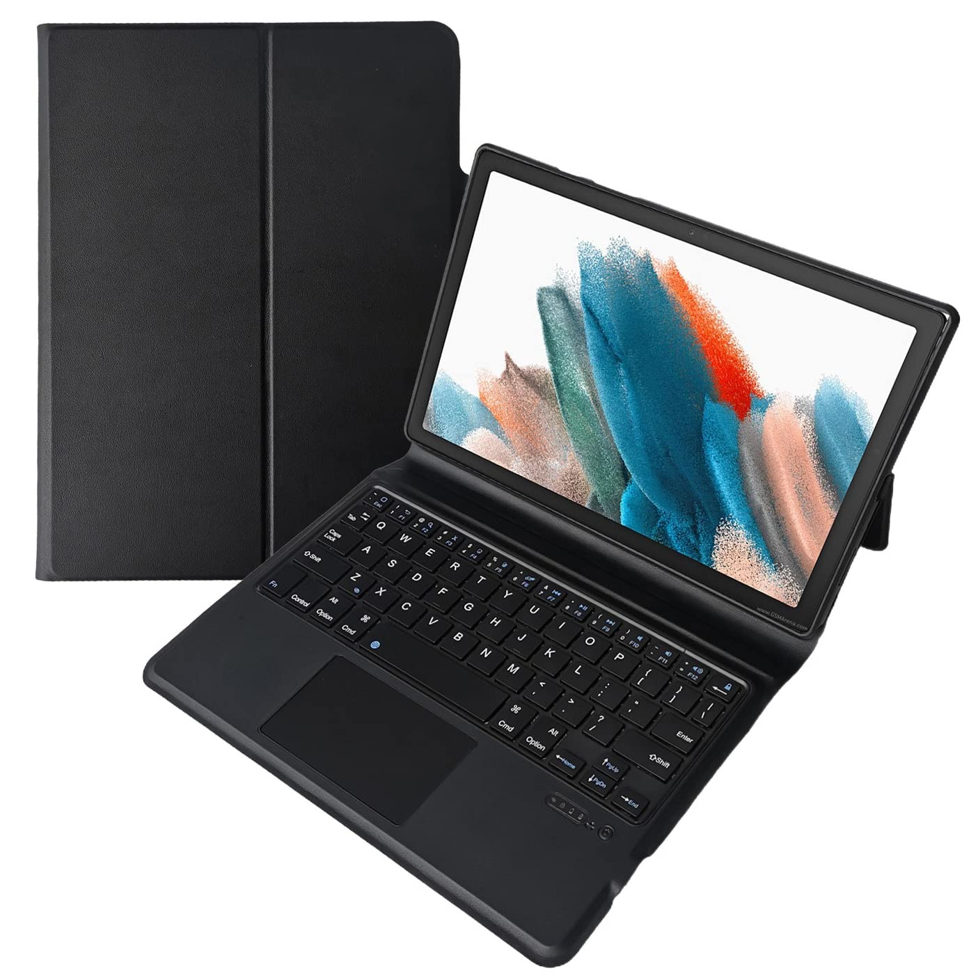 ProElite Wireless Bluetooth TouchPad Keyboard flip case Cover for Samsung Galaxy Tab A8 10.5 inch SM-X200/ SM-X205/ SM-X207, Black (B0BZ4TDSD2) Amazon Price History, Amazon Price Tracker
