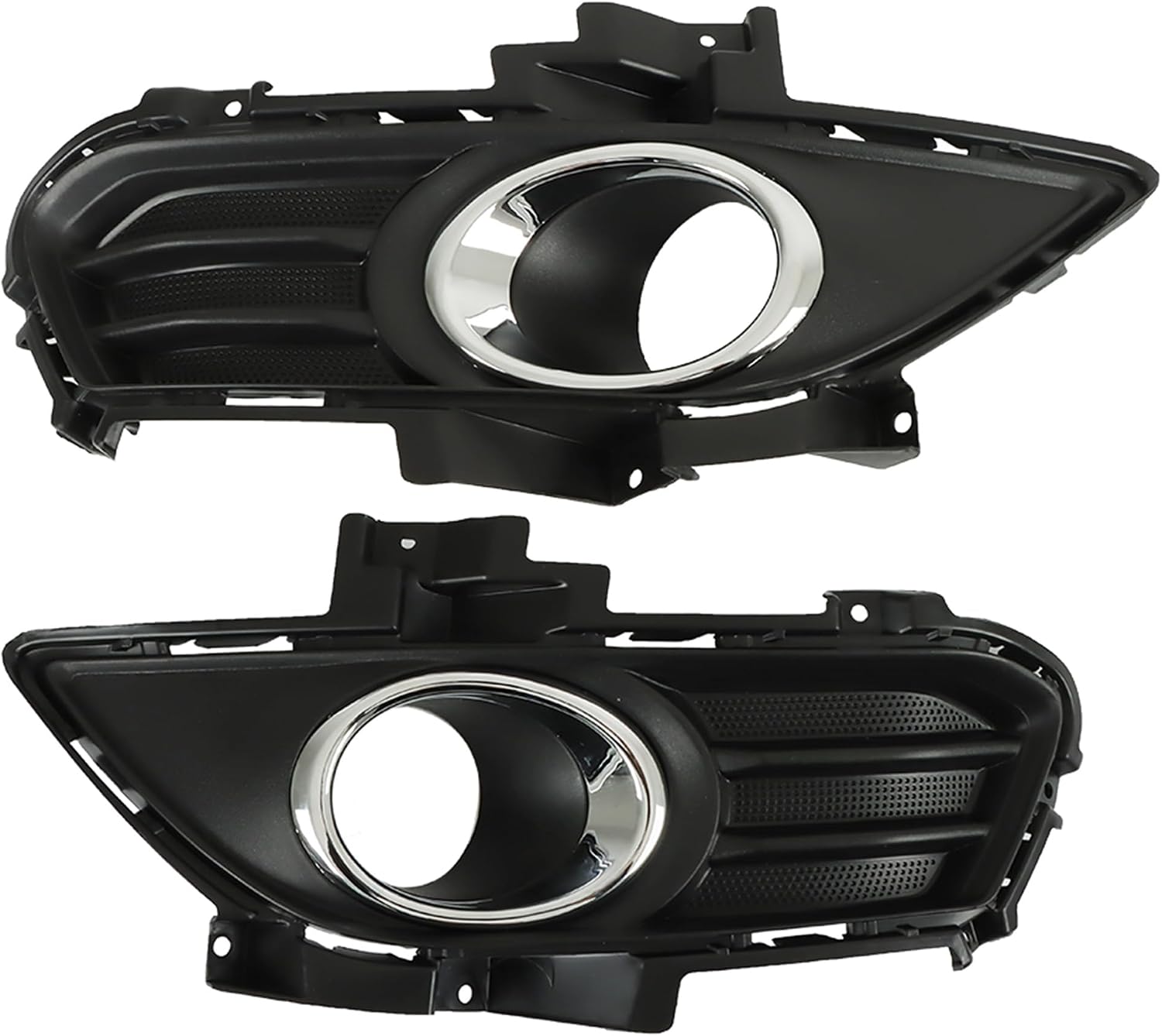 Pair of Front Fog Light Replacement for Fusion 2013 2014 2015 2016 Replacement for 4F9Z15200A Left Right Side Driving Fog Lamps Assembly w/Switch