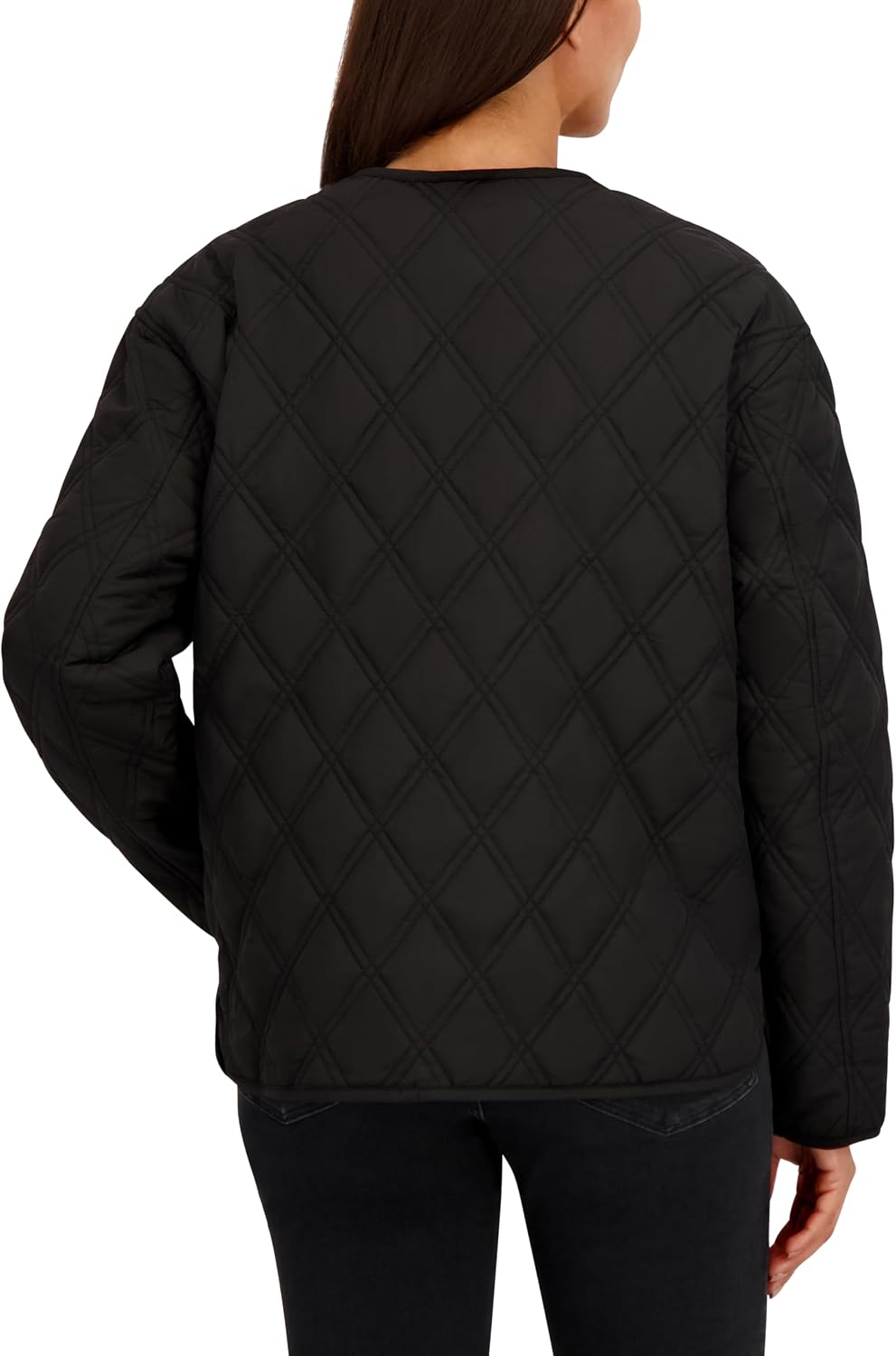 HFX Women's Lightweight Jacket– Wind & Water-resistant Transitional Jacket, Removable Hooded Bib
