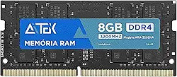 Memoria Ram Para Notebook Ddr4 8Gb 3200Mhz
