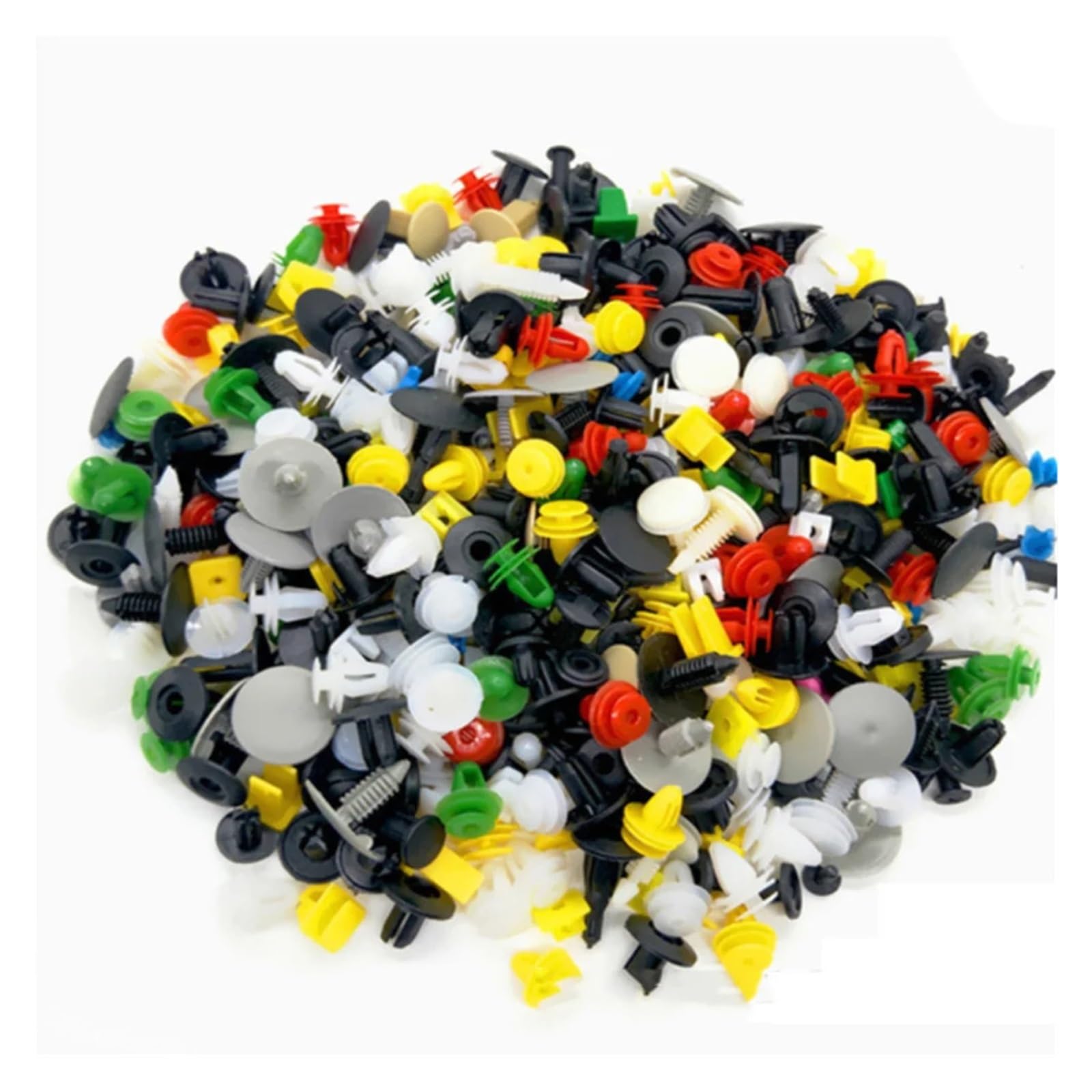 FDCSKINX 100pcs car Mixed Screw Buckle Fender Compatible 147 156 159 166 Mito 911 500 Punto Bravo Stilo Doblo