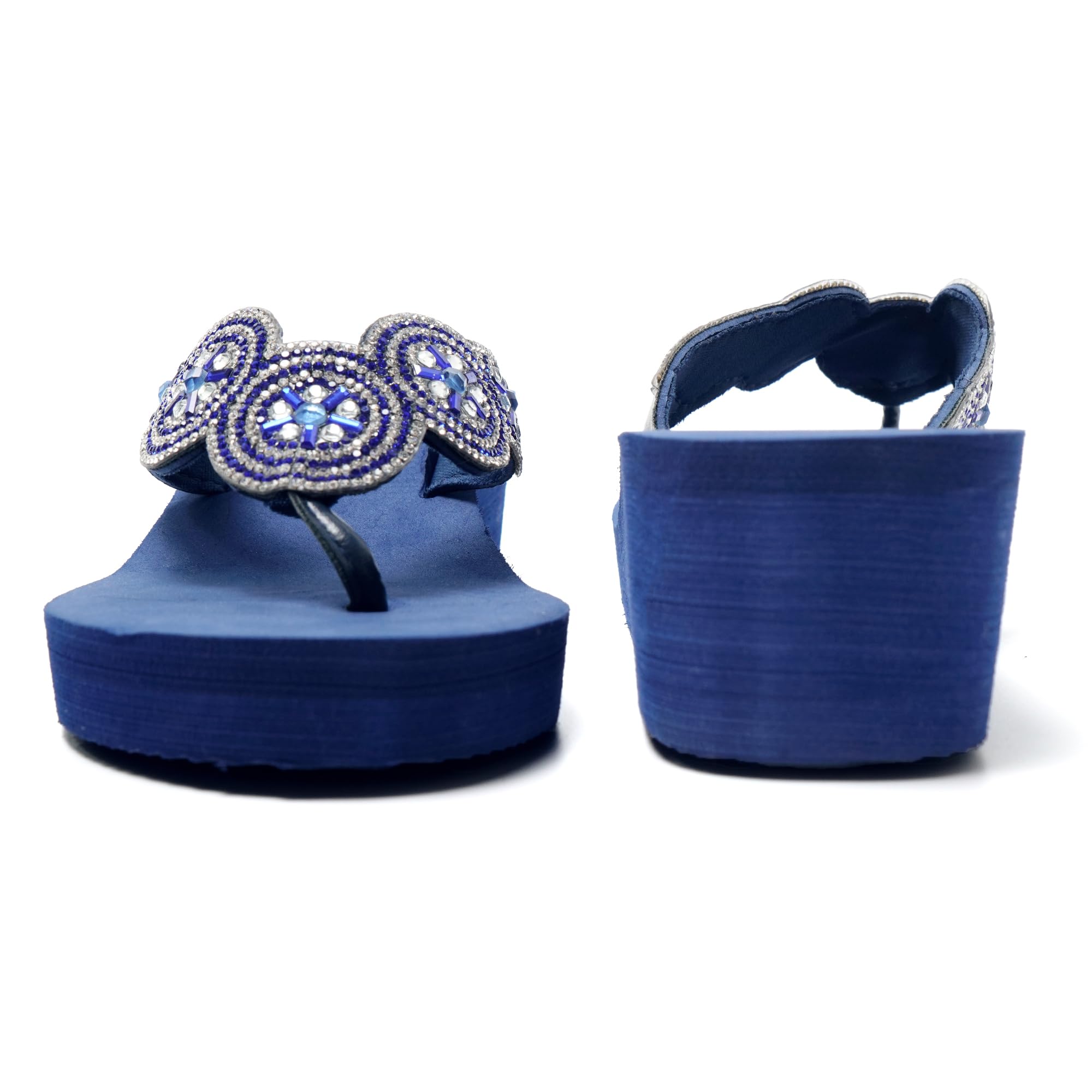 JOMIX Infradito Donna Eleganti Ciabatte Zeppa Casa Mare Piscina