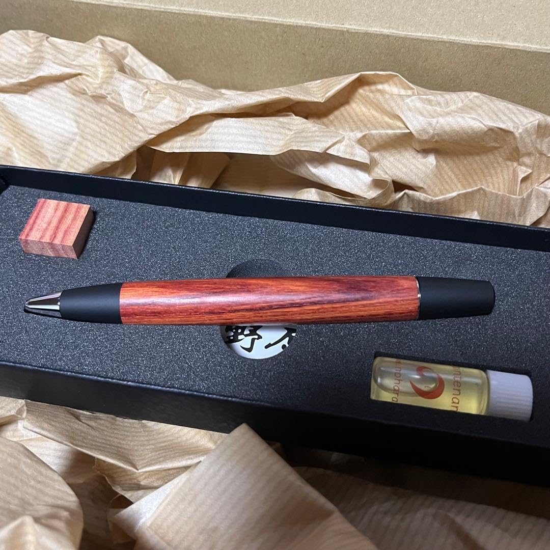 Amazon.co.jp: 野原工芸 チューリップウッド ボールペン・ロータリー