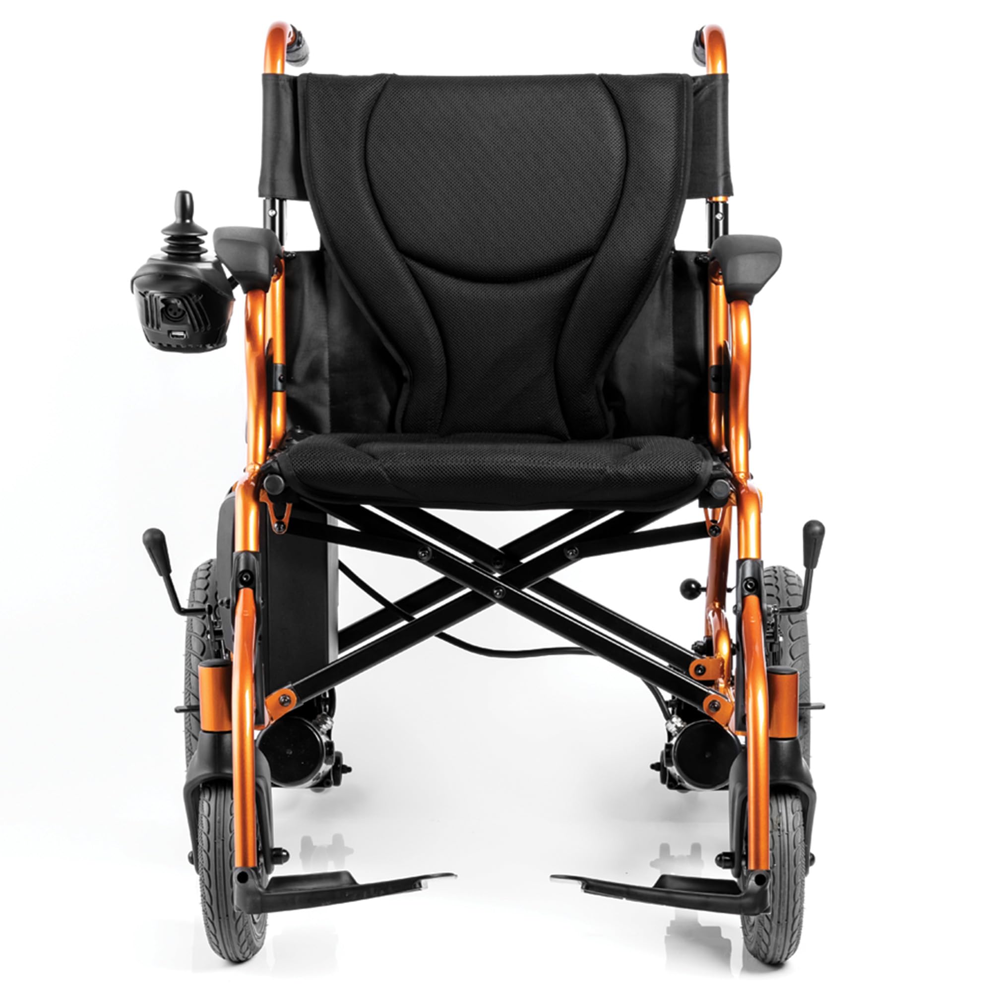 YUWELL Silla de ruedas eléctrica para uso diario dentro y fuera del hogar, modos eléctrico y manual seleccionables, 43290