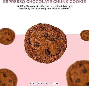 Cocosutra Box of 10 Assorted Cookies for Gifting | 6 Ooey Gooey