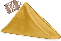 Vista 601 de Ultimate Textile -1 docena - Reversible Shantung Satin - Majestic - Servilletas de tela Majestic de 17 x 17 pulgadas color azul pizarra