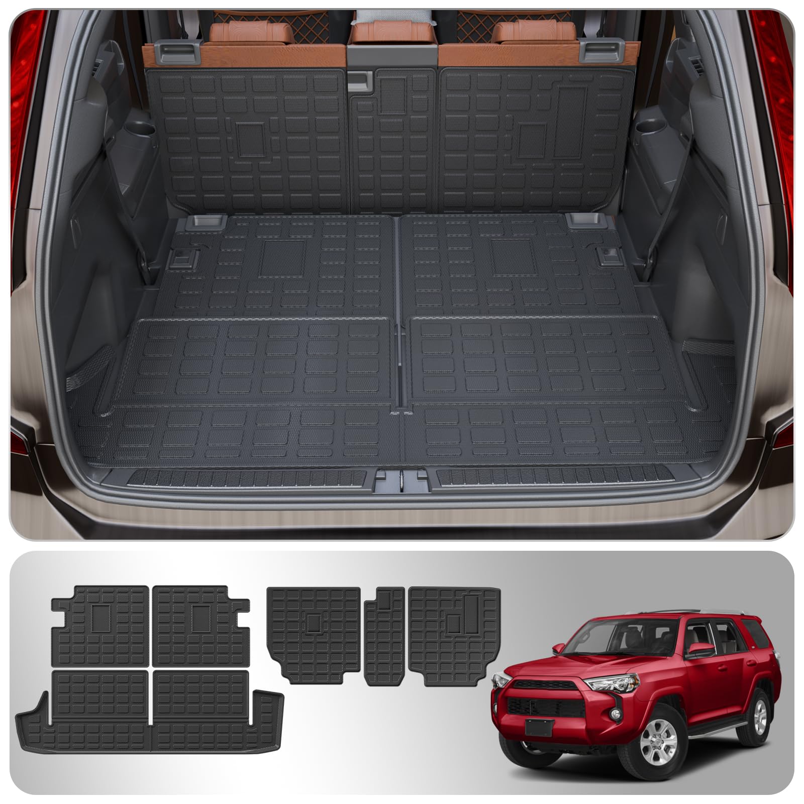 Amazon.co.jp: Thinzyou カーゴマット 2010-2023 トヨタ 4 ランナー 7