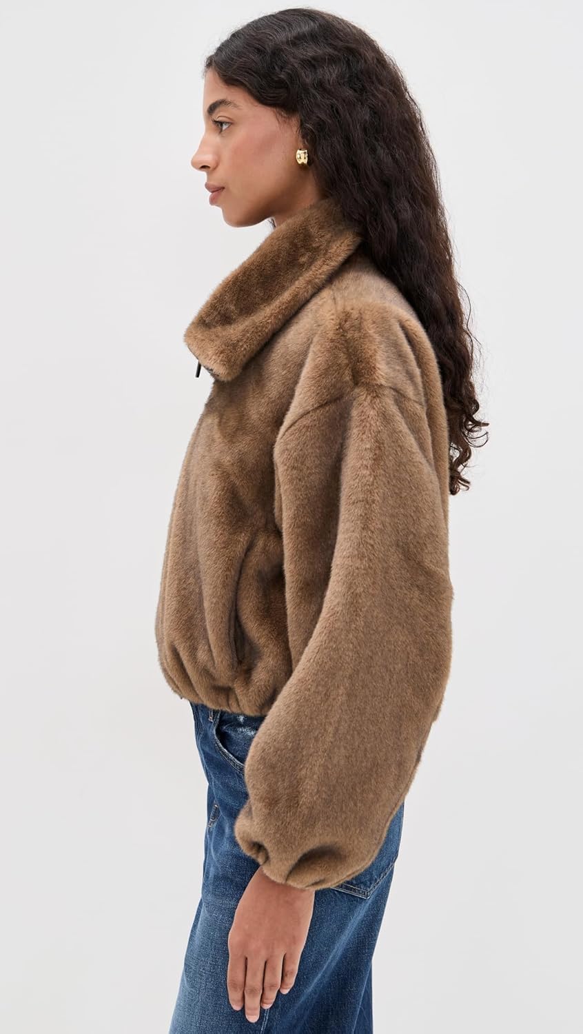 ALC Women's Hazel Faux Fur Jacket - Image 5