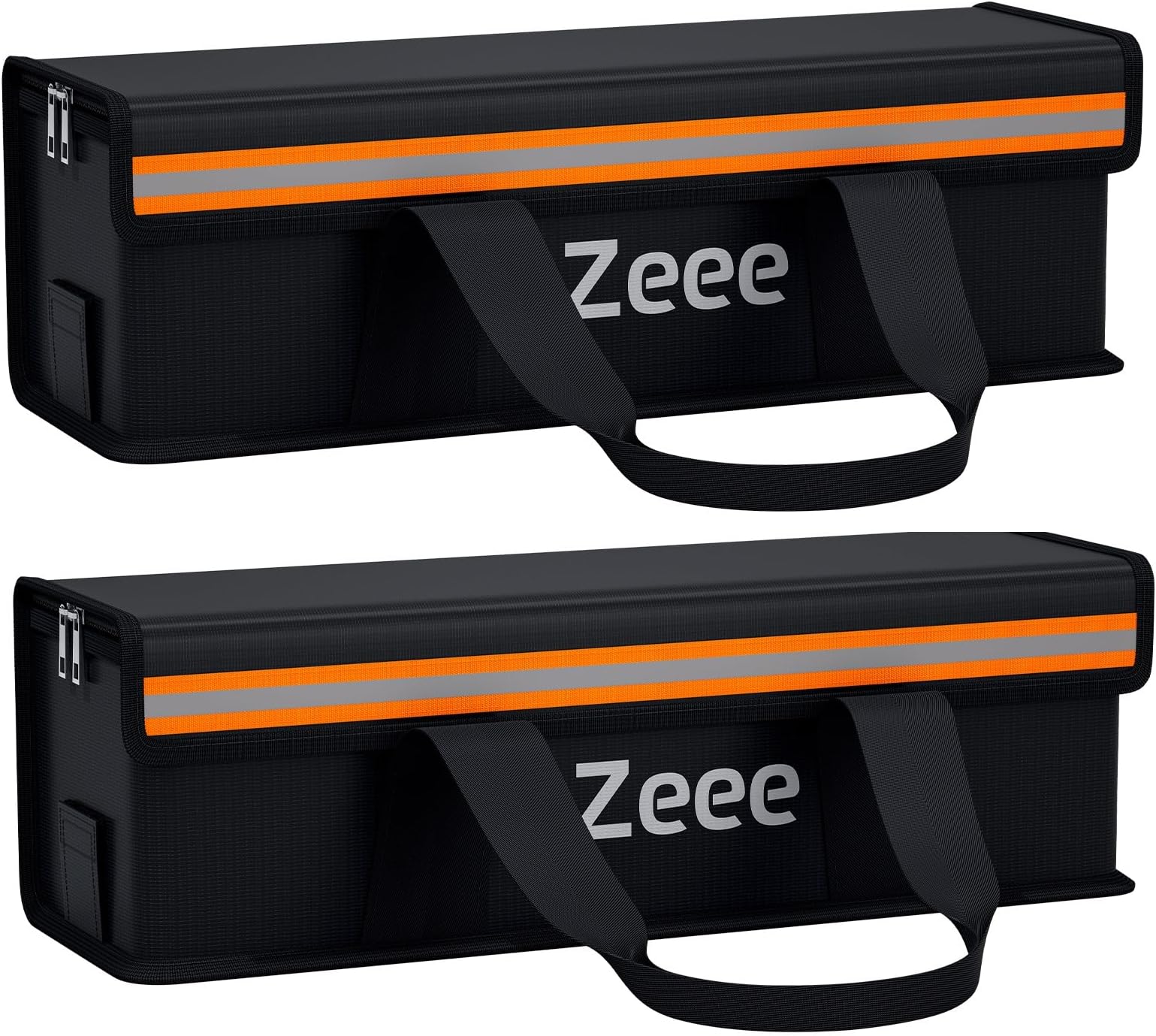 2 Sacs De Sécurité Pour Batteries LiPo - Anti-feu, Anti-explosion - Taille 18,5x6x7,5 Cm - Pour Stockage Et Transport