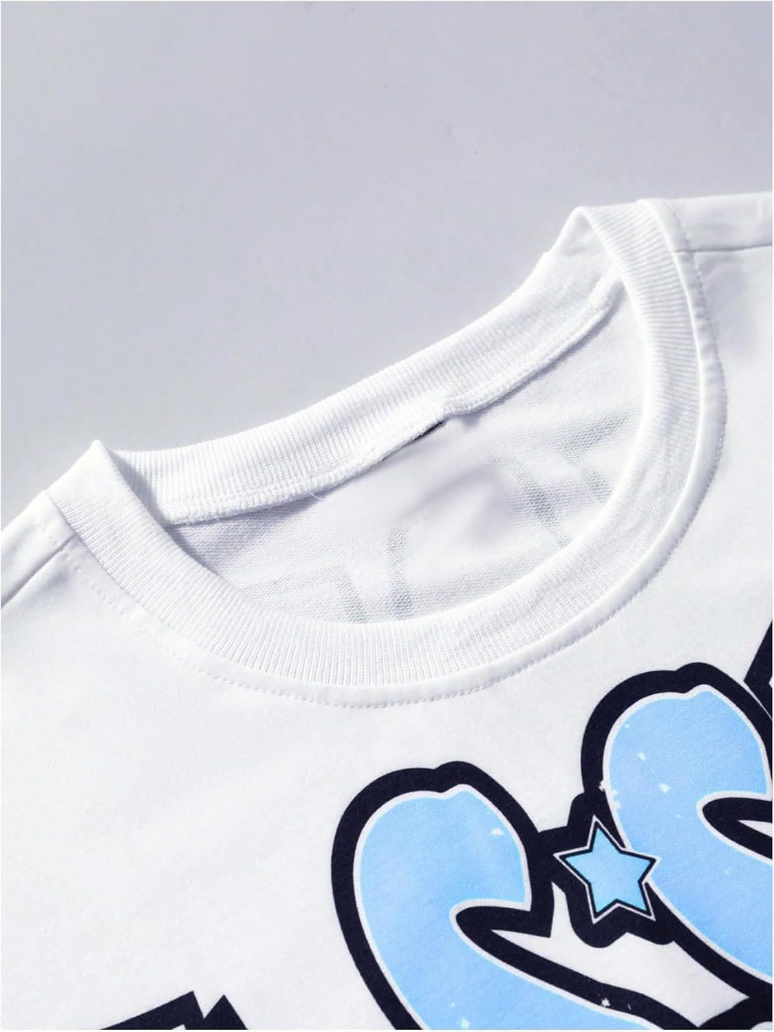 SOLY HUX Men's Summer Two Piece Outfits Short Sleeve Graphic T Shirt Pants Set Y2k Streetwear Clothes - Image 3