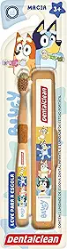 Dentalclean Escova de Dente Bluey Escolar Infantil Macia - Marrom