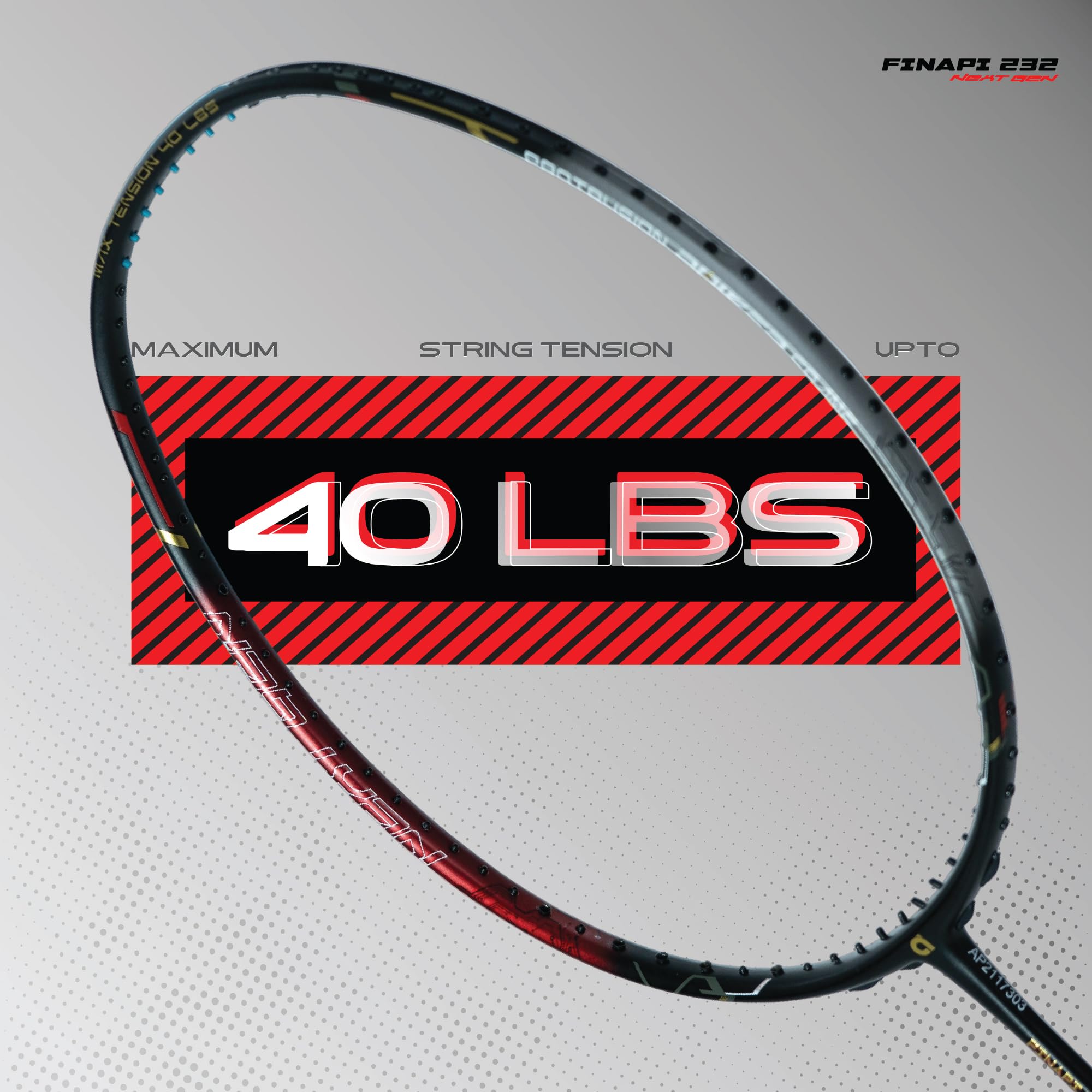 Amazon.com: Apacs Finapi 232 Next Gen (40LBS, Unstrung) | Ultra