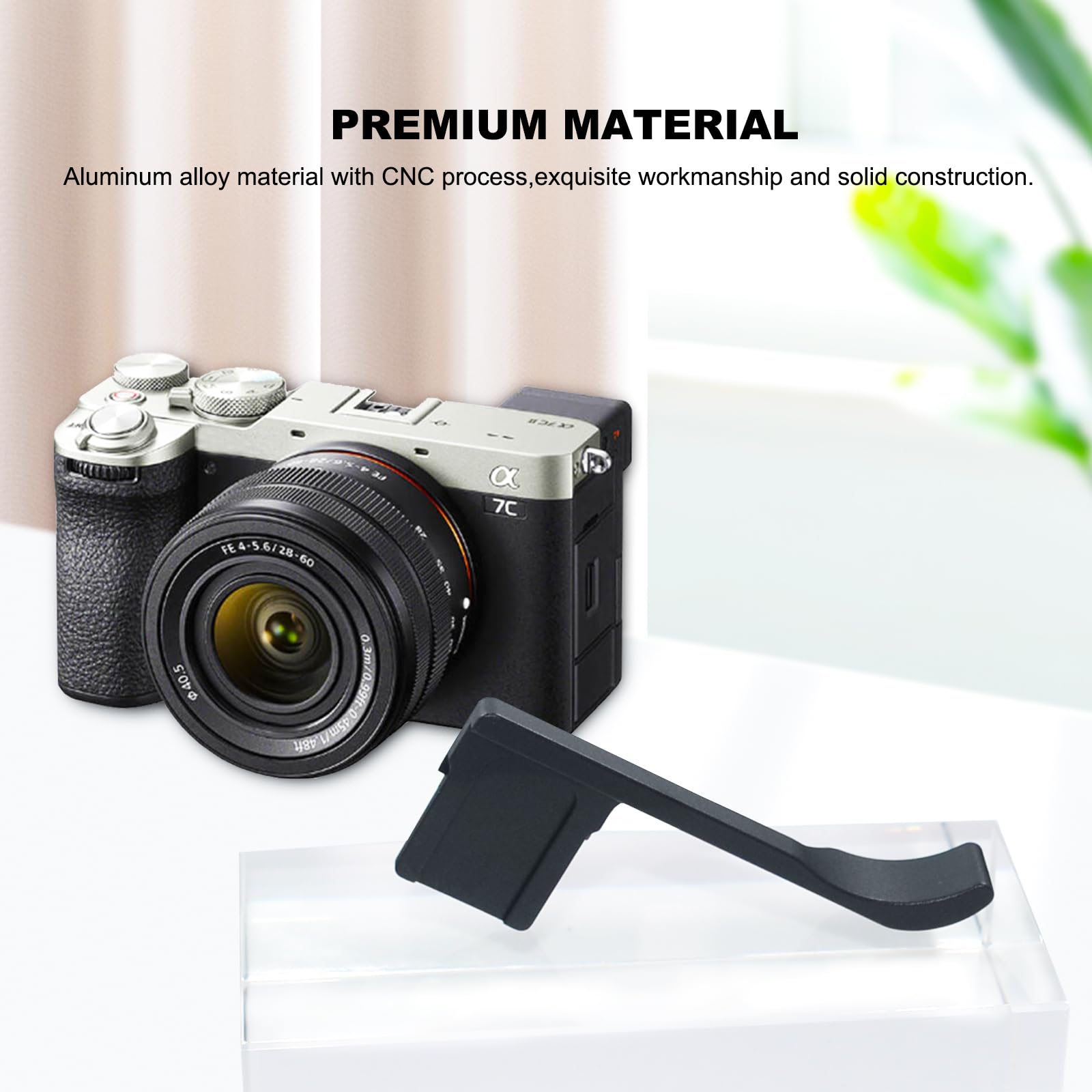 Amazon | A7CII A7CRサムグリップ、アルミニウム合金カメラサムズ