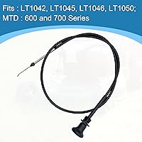 Vista 4 de AOTWD Cable de estrangulador 946-1085A 746-1085A 60-057 para cortacésped MTD Cub Cadet Troy Bilt