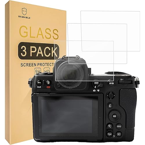 Mr.Shield Screen Protector compatible with Nikon Z 8 Z8 Camera [Tempered Glass] [3-PACK] [Japan Glass with 9H Hardness]