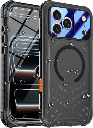 Mangix for iPhone 17 Pro Case, Magnetic Compatible with Mags