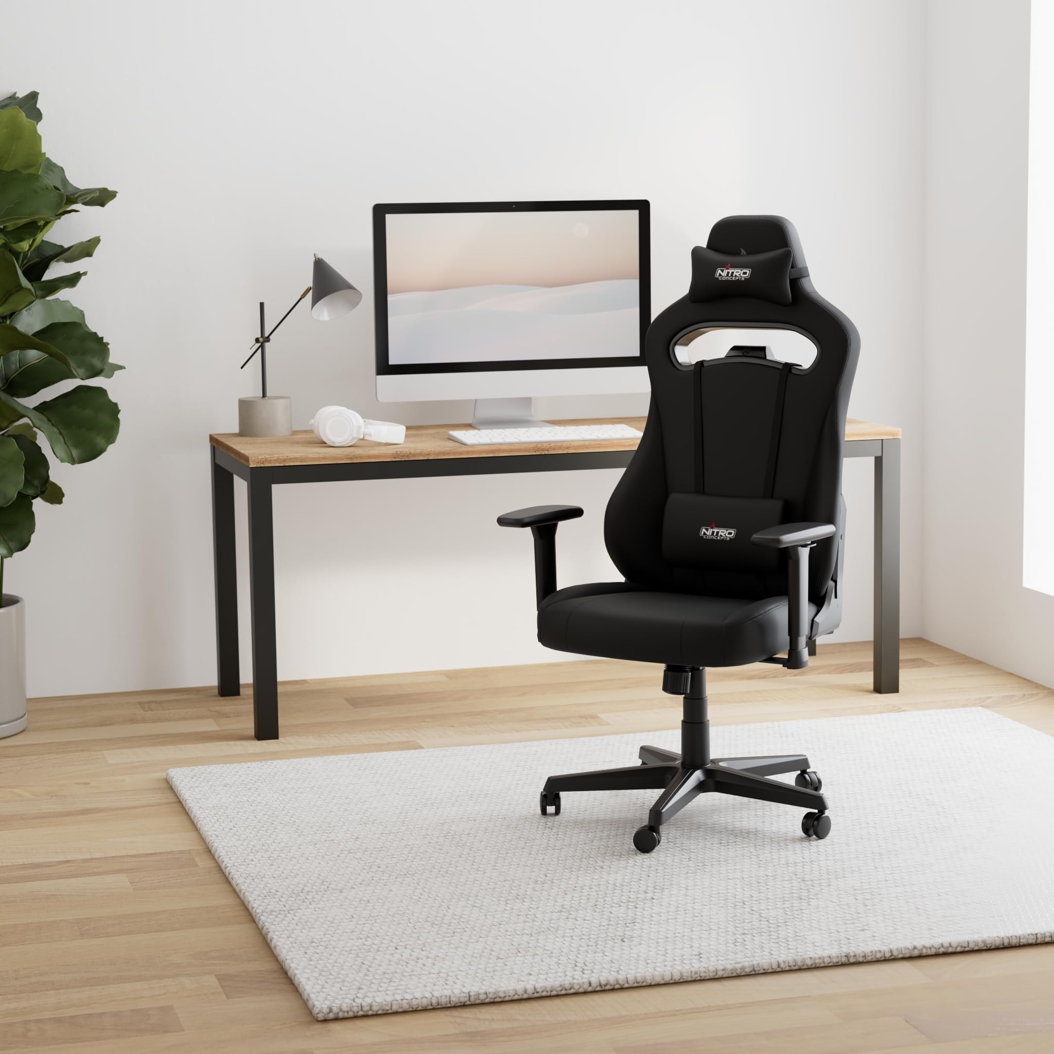 Amazon.co.jp: NC-E250-B(ブラック) Nitro Concepts E250 ゲーミング 