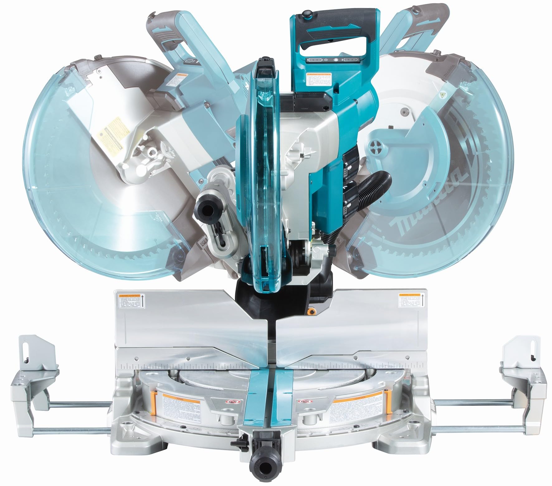 MAKITA DLS211ZU Scie à onglets radiale 36V LXT Ø305 mm avec module AWS