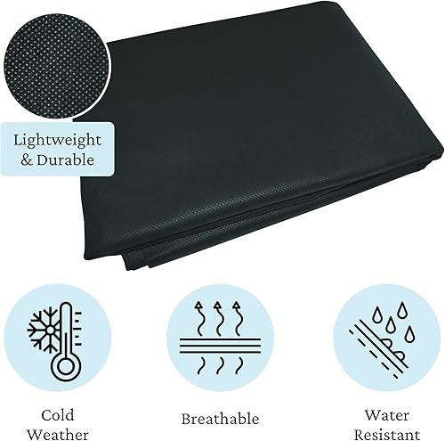 Miniatura 3 de the Planket 11012 - Cubierta rectangular de protección contra heladas, 10 x 12 pies, color verde oscuro