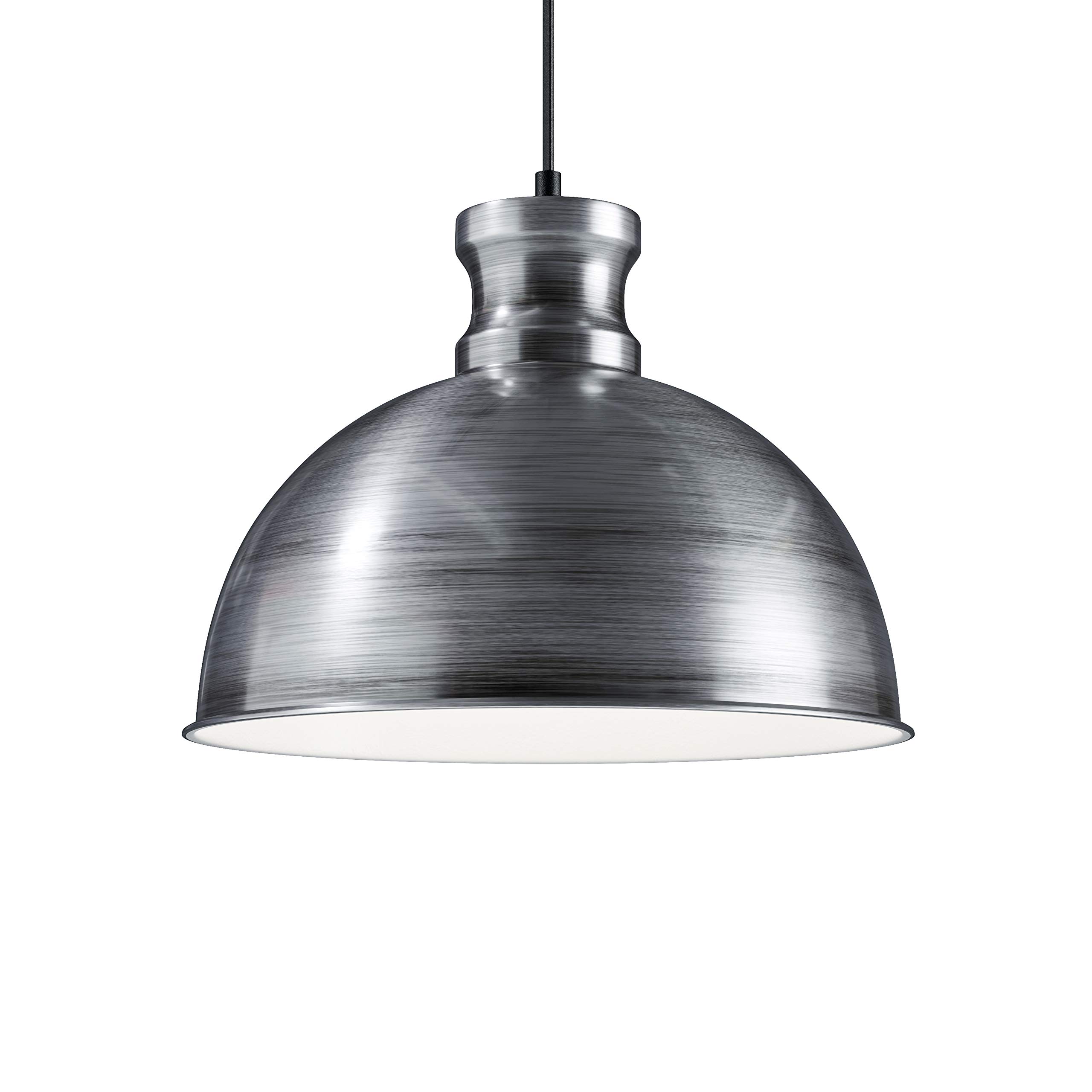 500-USZ Florabooster LUM 500 Grow Indoor 60w Lightbulb Lamp with 3m Connection Cable – Energy Saving House Plants – High Light Intensity, Brushed zinc