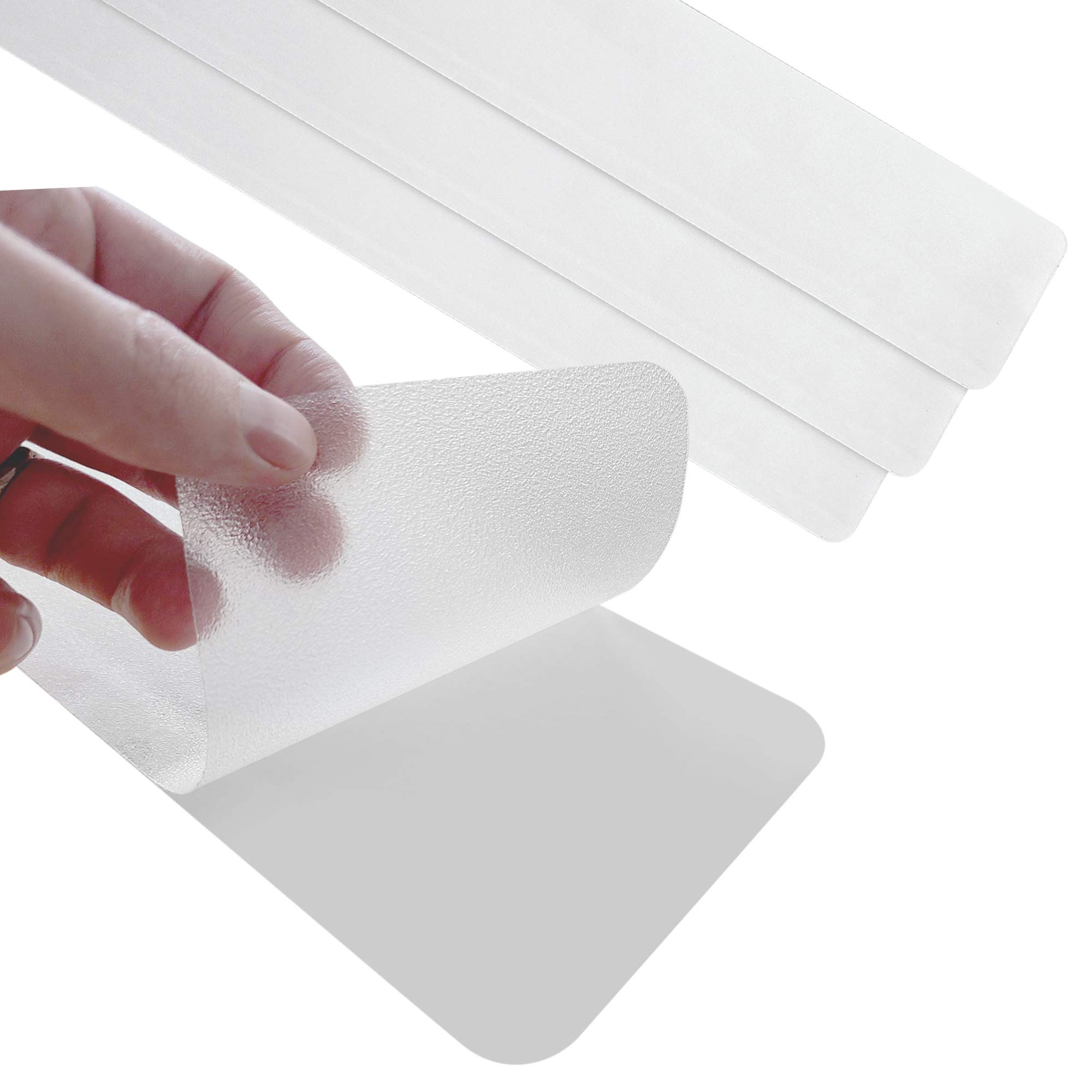 Buy SKID GUARD Non Slip Stair Treads Indoor Clear 4x30 in. (4Pack