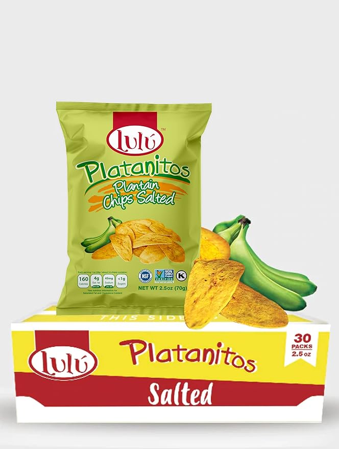 LULU salted plantain chips whole 30 plantains chips