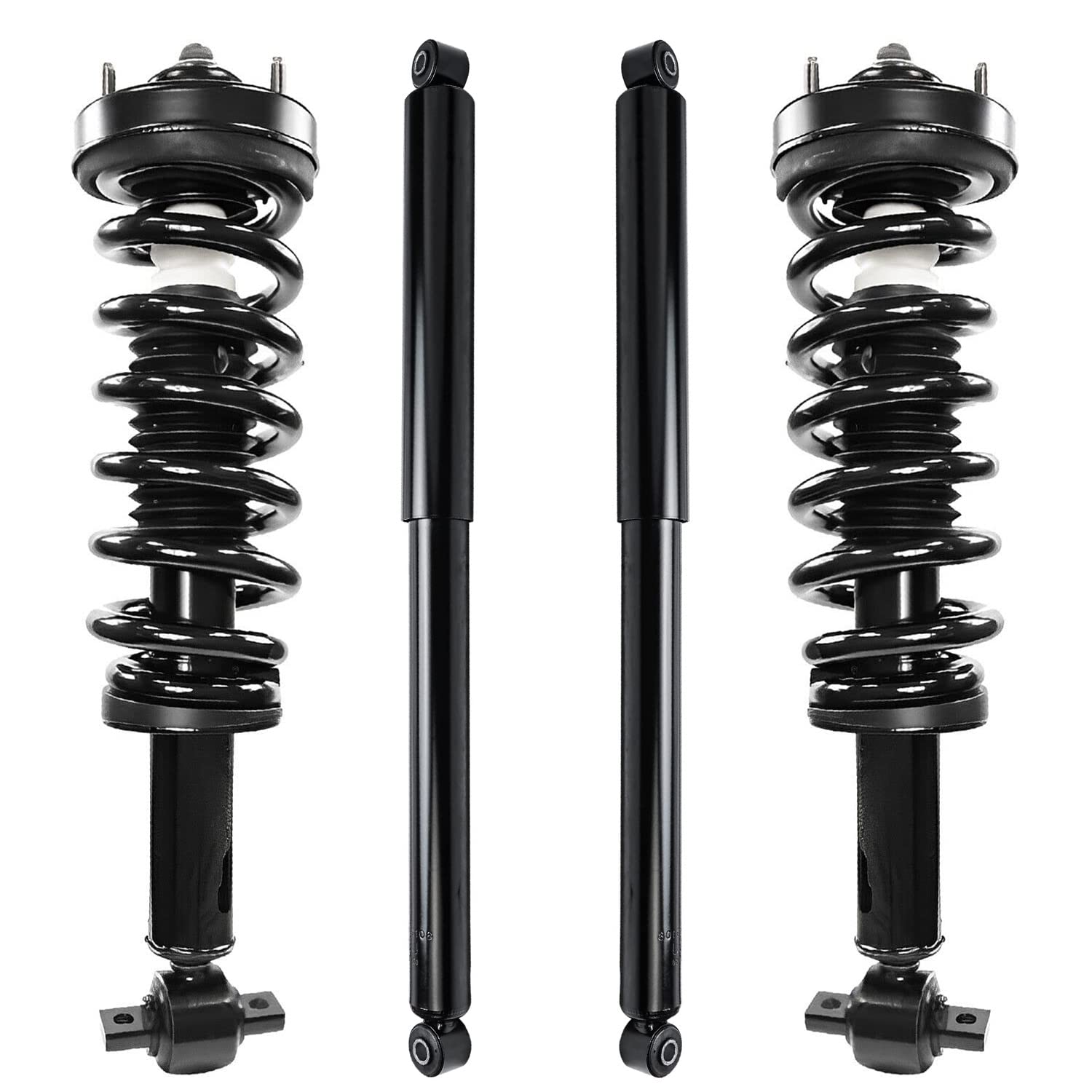 Detroit Axle 4pc Shock & Strut Set