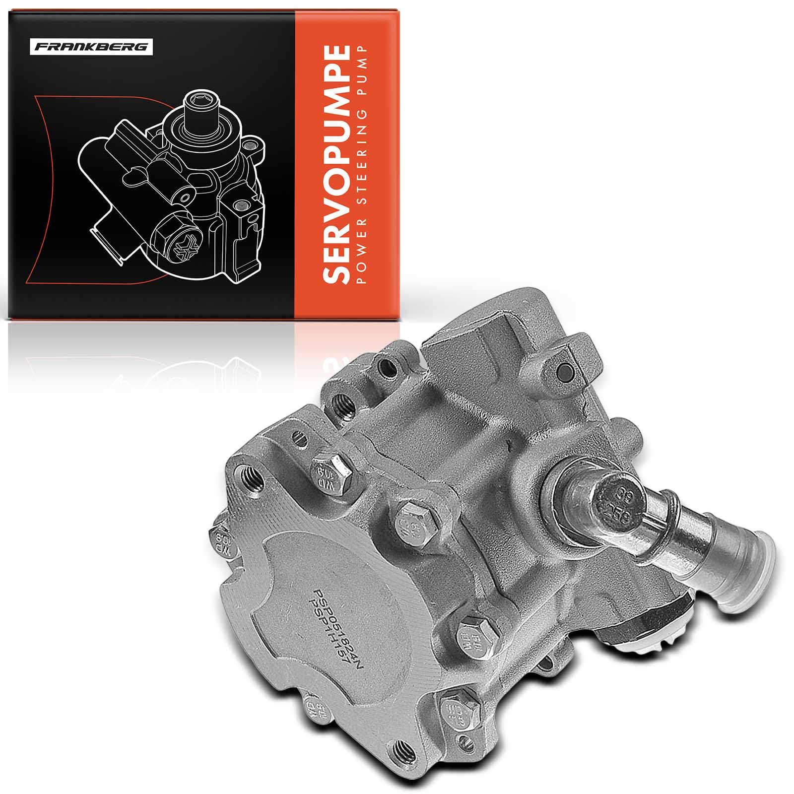 Frankberg Servopumpe Hydraulikpumpe Lenkung Kompatibel mit Golf III 1H1 1H5 2.8L 2.9L 1992-1997 Vento 1H2 2.8L 1992-1998 P.a.s.s.a.t 3A2 35I 2.8L 1991-1996 Replace# 1H0145157